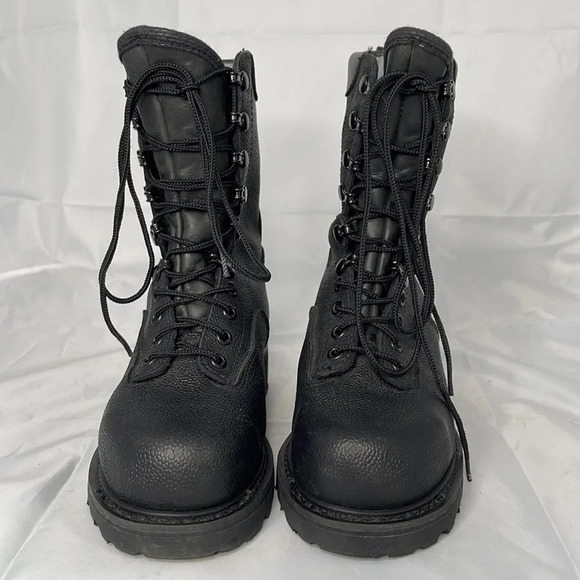 TERRA Safety Boots CSA Approved Steel Toe Cold Wet Weather Black Size 215/88 3.5 - Picture 3 of 11